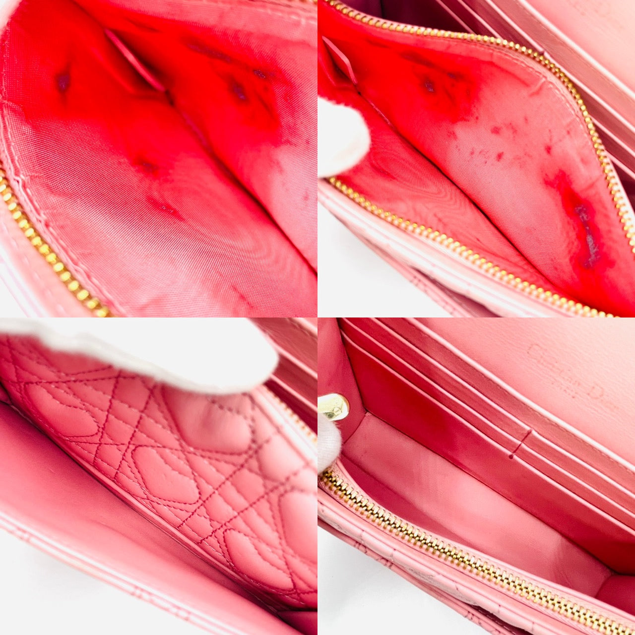 Christian Dior Leather Pink WOC