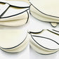 Christian Dior Leather Saddle White Hand Bag