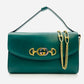 GUCCI Zumi Leather Chain  2way bag Green