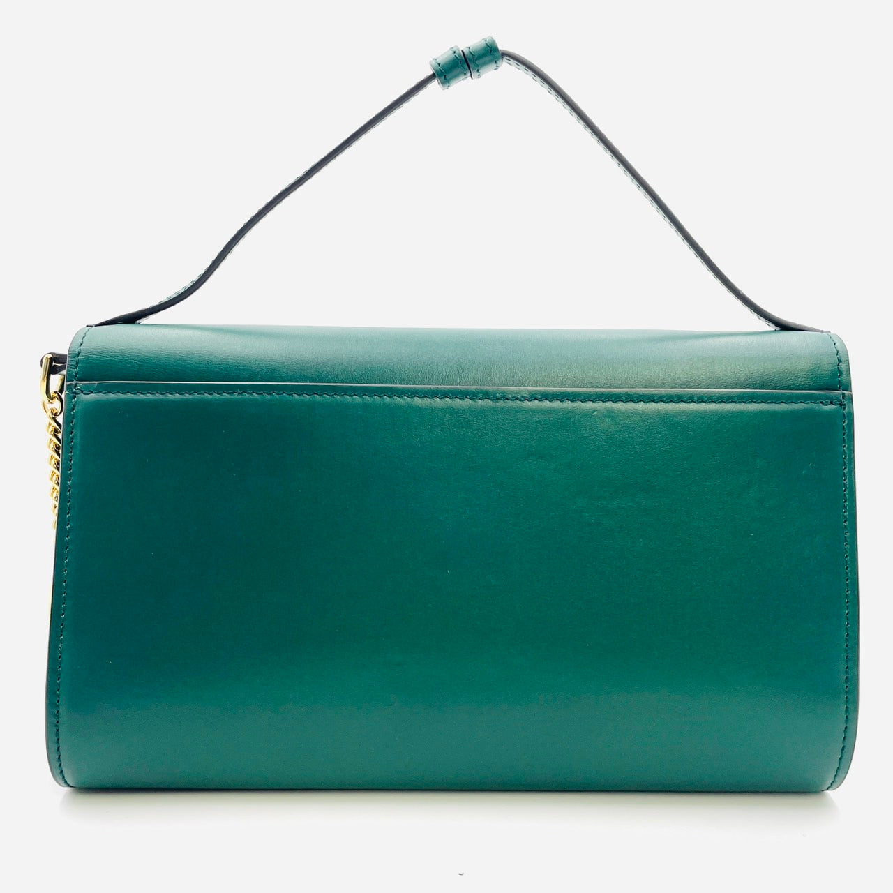 GUCCI Zumi Leather Chain  2way bag Green