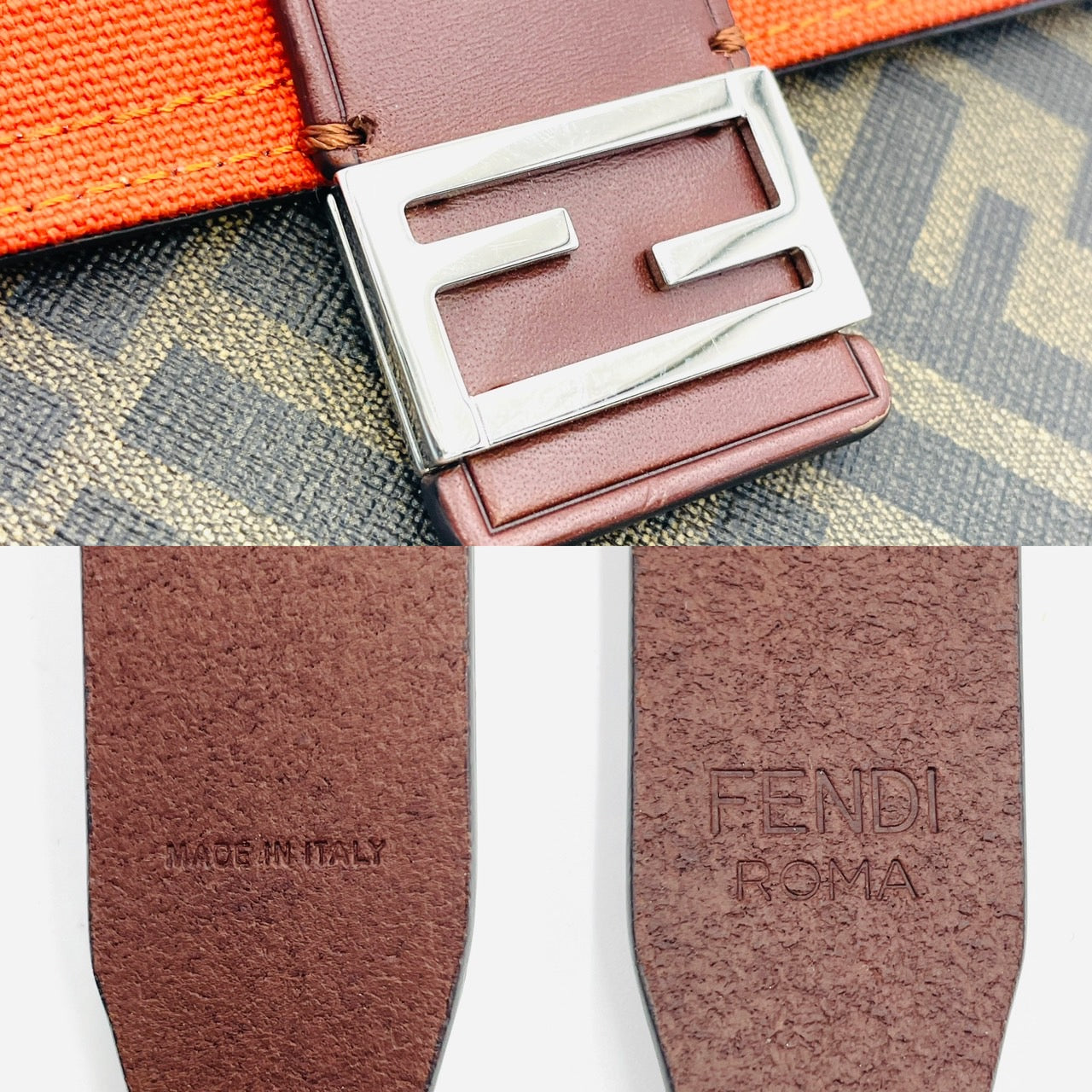 FENDI Bucket Zucca Shoulder