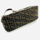 FENDI Zucca Pattern Mamma Bucket Shoulder Bag Canvas Brown Logo