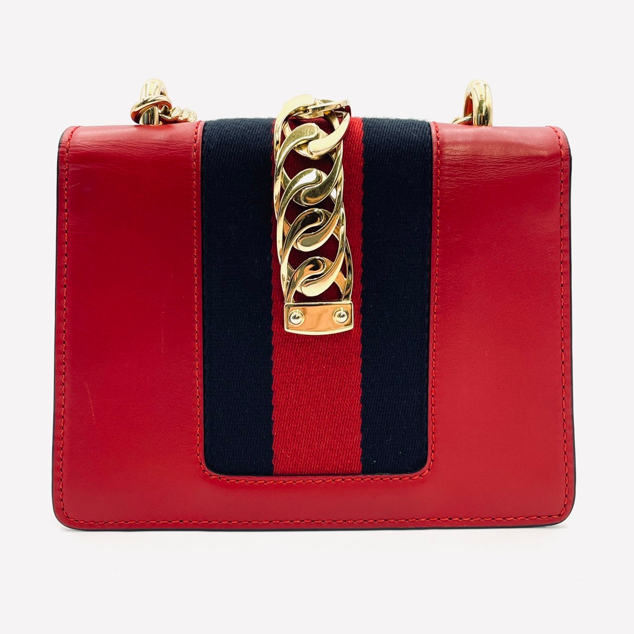 GUCCI Sylvie Mini Chain Shoulder Bag