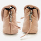 YVES SAINT LAURENT LOULOU Leather Shoulder Pink