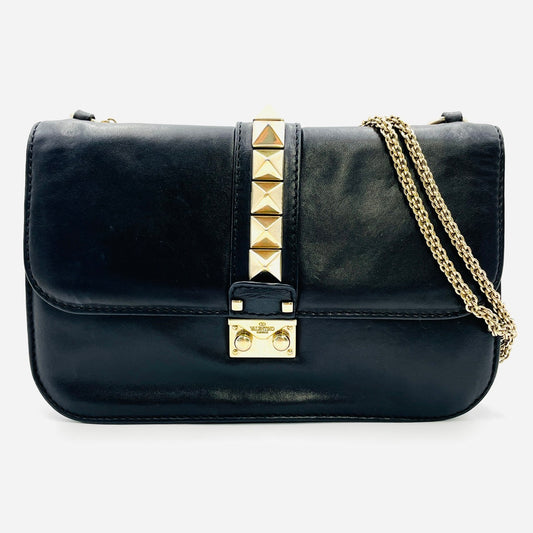 VALENTINO Studded Medium Shoulder Bag