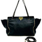 VALENTINO Hand bag Leather Black 2way