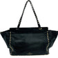 VALENTINO Hand bag Leather Black 2way