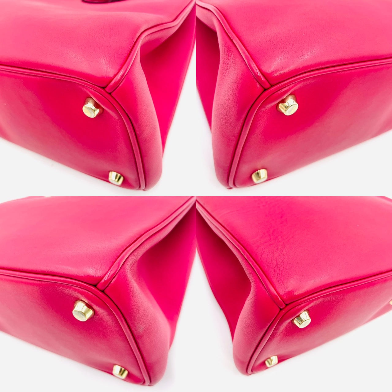 DIOR Diorissimo Leather Pink Handbag
