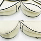 Dior Leather Logo Saddle White Hand Bag
