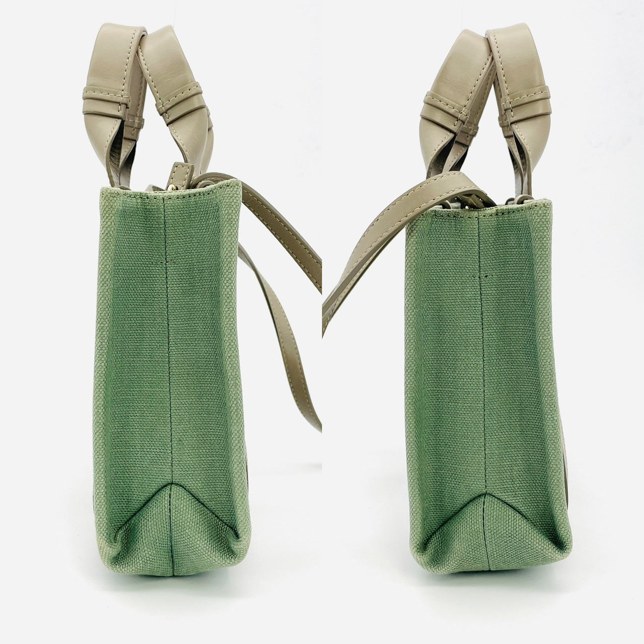 CHLOE Woody Handbag 2Way Green