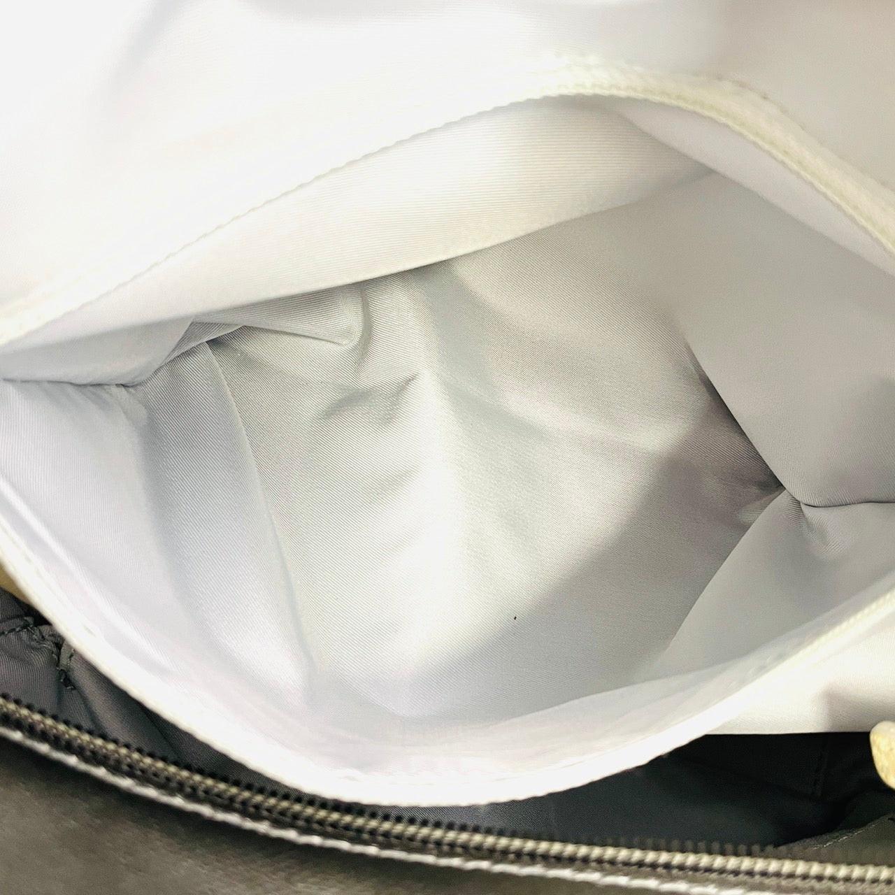 CHANEL Paribiats PM Tote Bag Off White×Silver