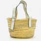 LOEWE Basket Small Basket Bag white