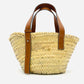 LOEWE Basket Small Basket Bag Brown