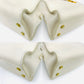 YVES SAINT LAURENT White Baby Cabas 2 Way Bag