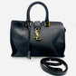 YVES SAINT LAURENT Black Baby Cabas 2 Way Bag