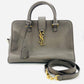 YVES SAINT LAURENT Gray Baby Cabas 2 Way Bag