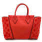 LOUIS VUITTON Vereur 2 Way Tote Red