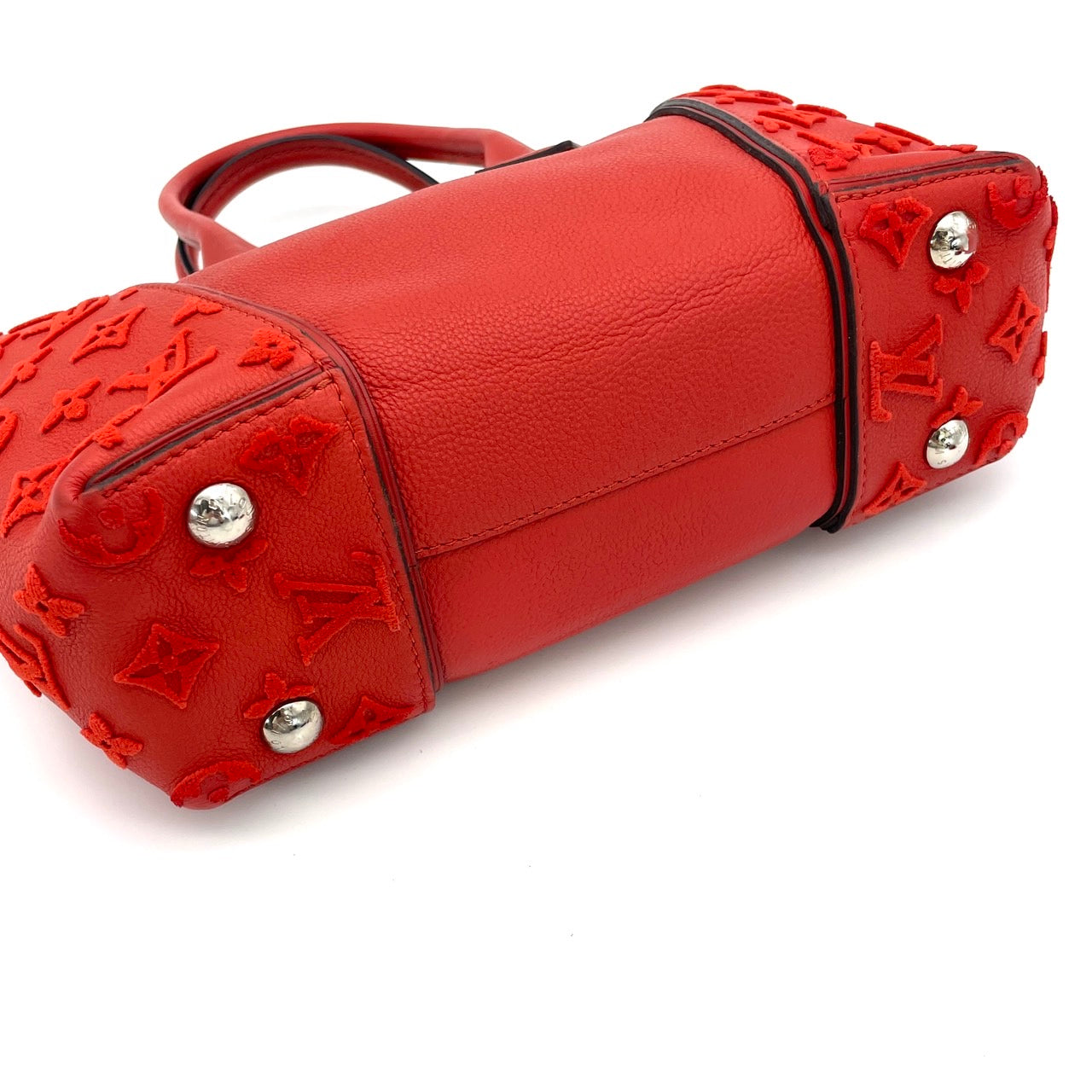 LOUIS VUITTON Vereur 2 Way Tote Red