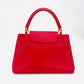 LOUIS VUITTON Capucine PM Handbag Red