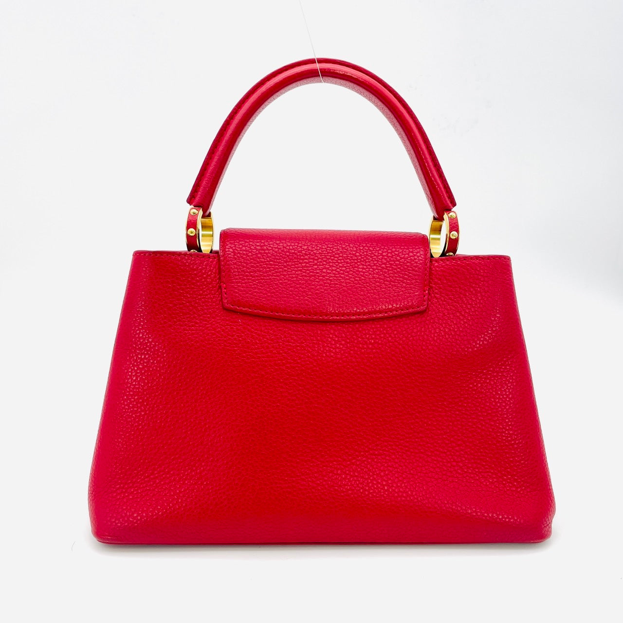LOUIS VUITTON Capucine PM Handbag Red
