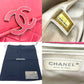 CHANEL Pink Lamb Skin Chain Shoulder Bag