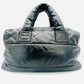 CHANEL Black Lamb Skin Coco Cocoon