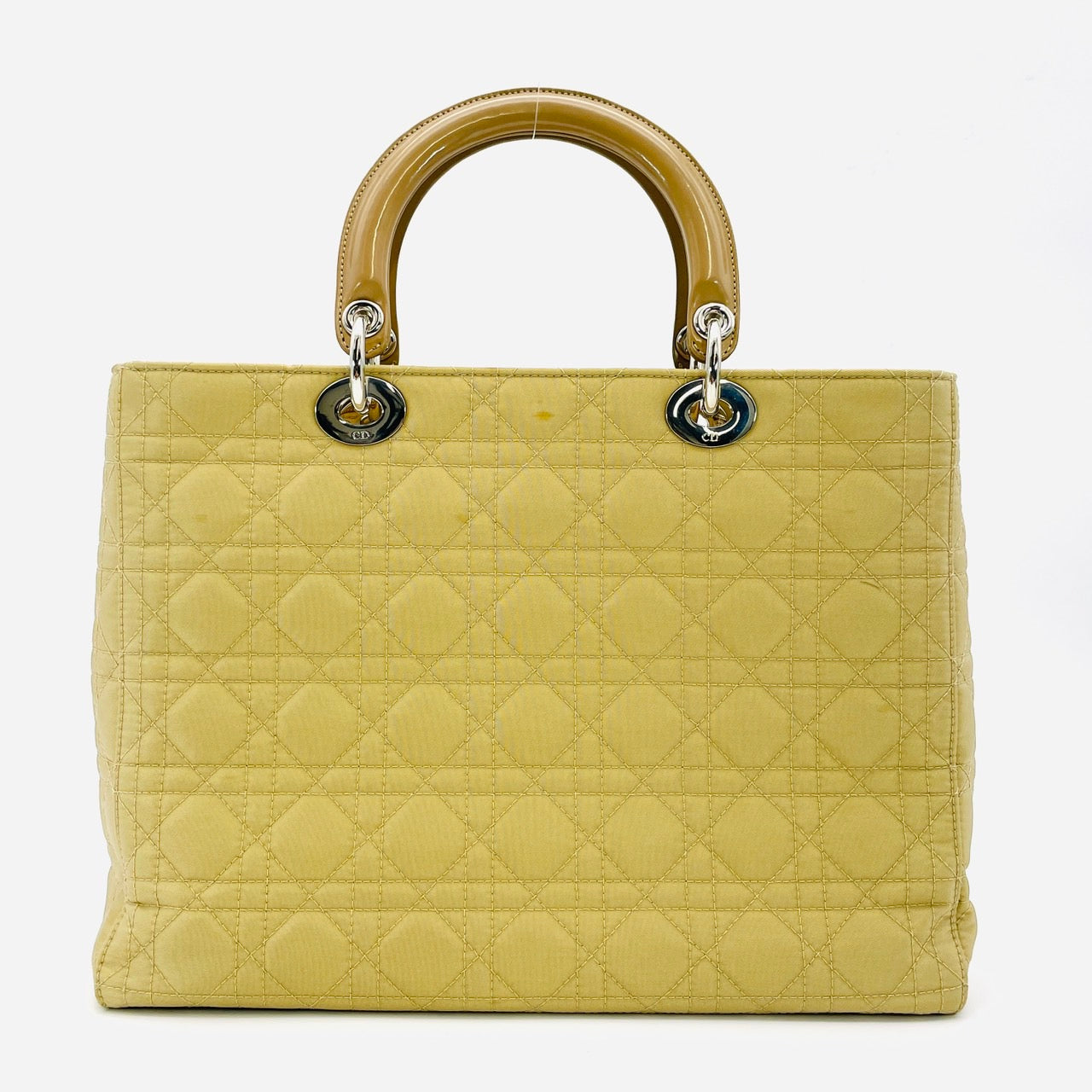 Dior Nylon Beige 2way Lady Dior