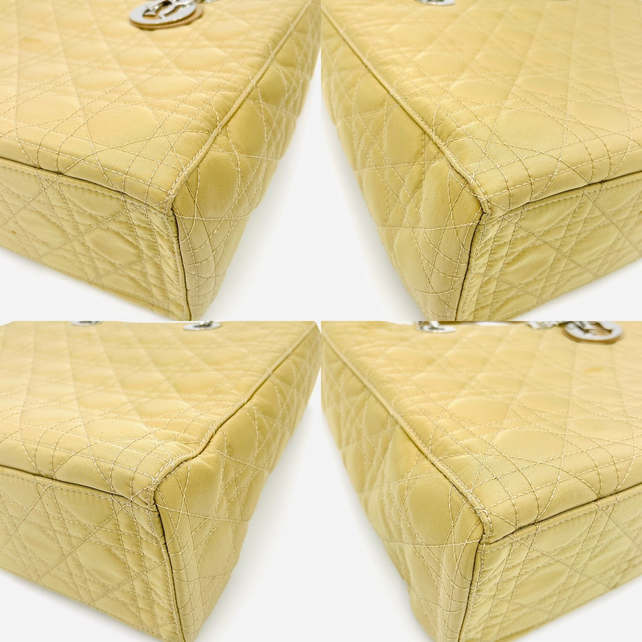 Dior Nylon Beige 2way Lady Dior