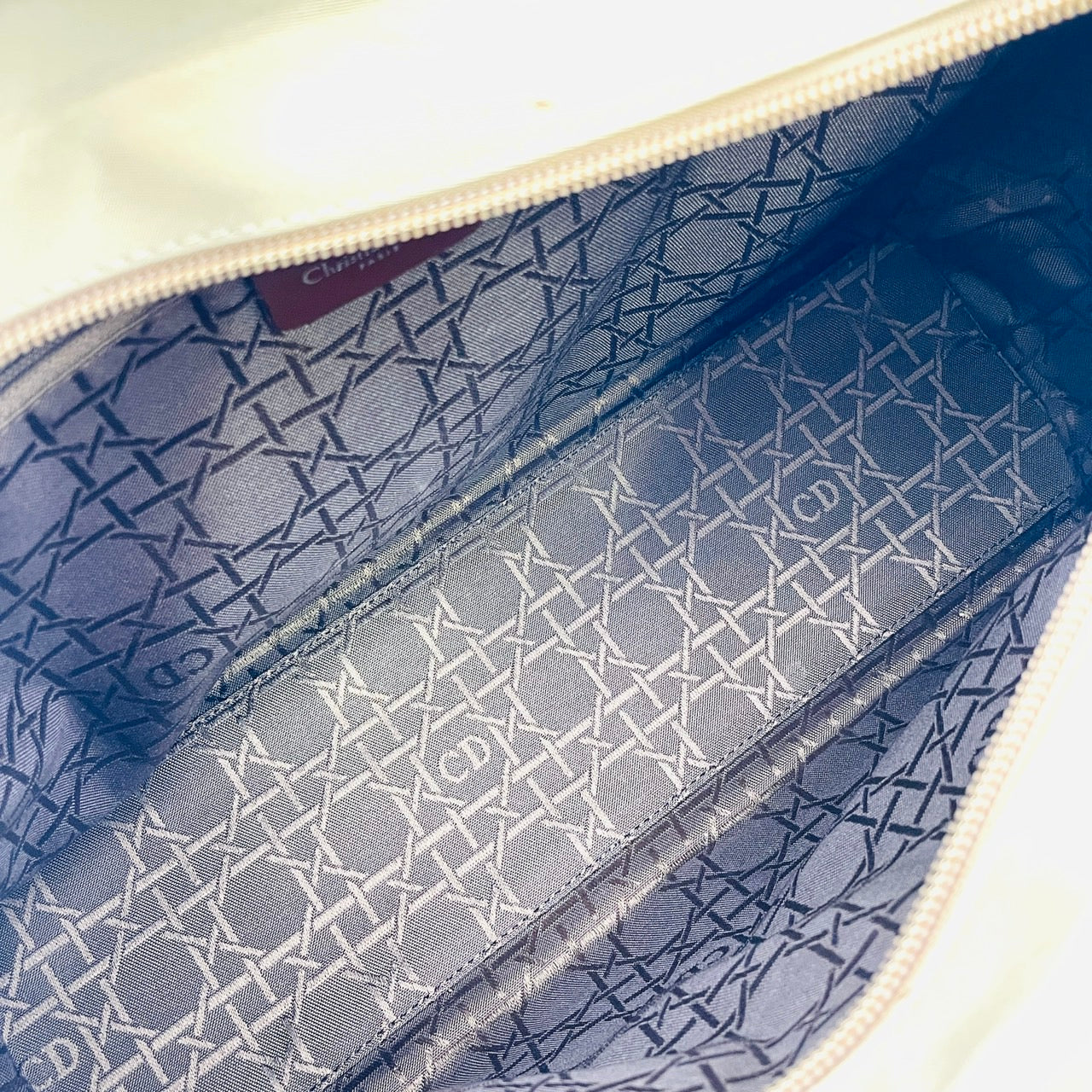 Dior Nylon Beige 2way Lady Dior