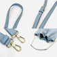 Bally 2 way Blue Nylon Shoulder