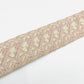 DIOR Embroidered Shoulder Strap Pink×White