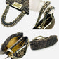 FENDI Zucca Canvas Gold Chain Hand Bag