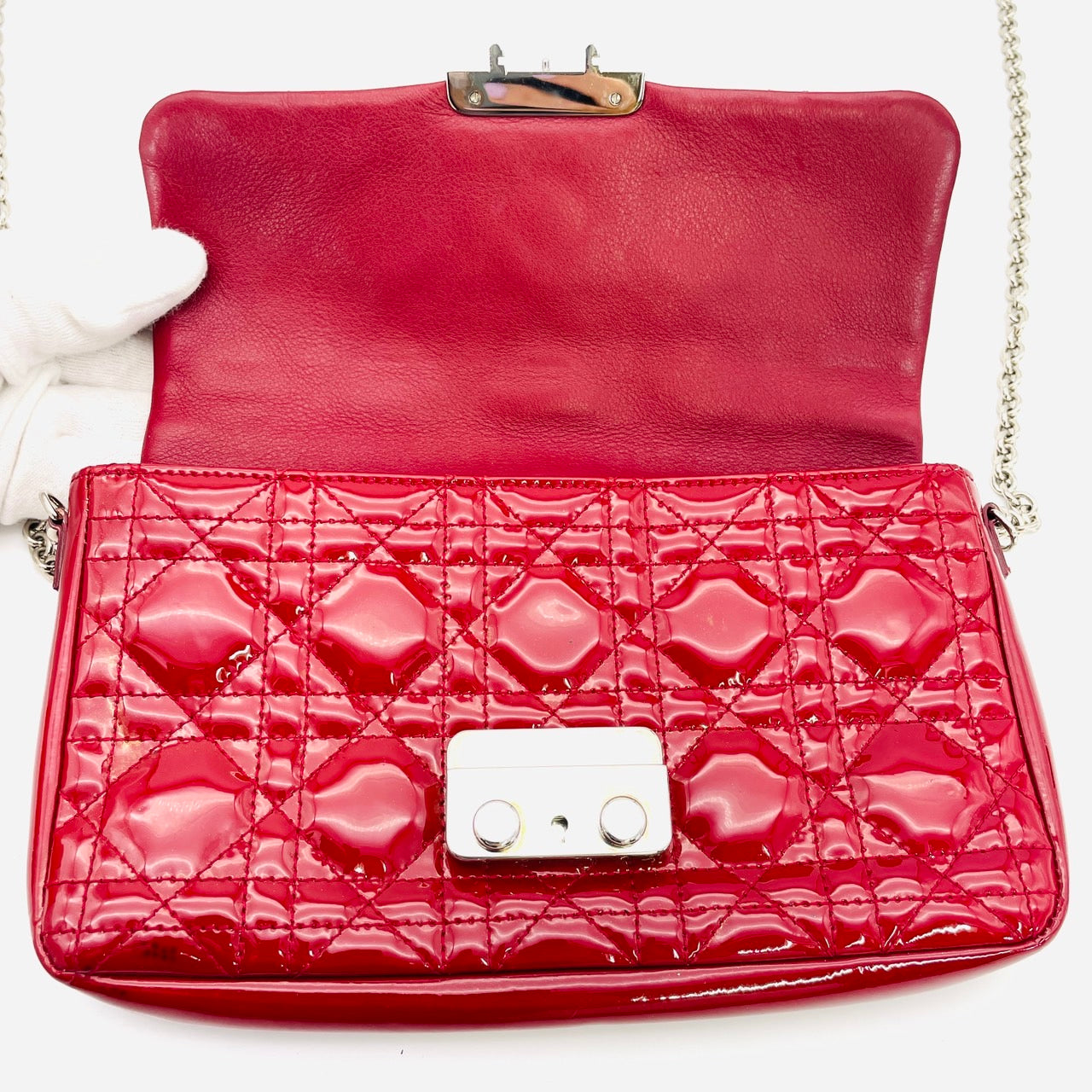 Dior WOC Patent Red
