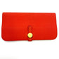 HERMES Dogon Togo Wallet Orange