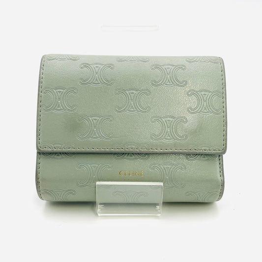 CELINE Triomphe Compact Wallet