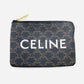 CELINE Triomphe Coincase Brown