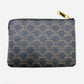 CELINE Triomphe Coincase Brown