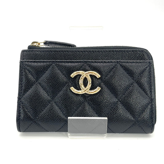 CHANEL Matelasse Caviar Skin Flagment Coincase