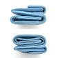 CHANEL Caviar Skin Classic Small Blue Wallet