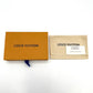 LOUIS VUITTON Black Leather Key Holder