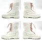 HERMES Fresh Boots White Size 37