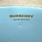 BURBERRY Freya Tote Canvas 2 Way Hand Bag Beige Blue