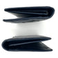 CHANEL Cambon Lamb Skin Long Wallet Navy
