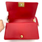 CHANEL Boy Chanel Matelassé Leather Red