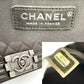 CHANEL Boy Chanel Caviar Skin Gray Silver Hardware