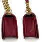 CHANEL Boy Chanel Lambskin Red Gold Hardware