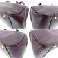 MIU MIU Madras Handbag RL0058 Purple 2-way Shoulder Bag