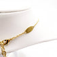 LOUIS VUITTON LV Iconic Necklace Metal/Rhinestone Gold