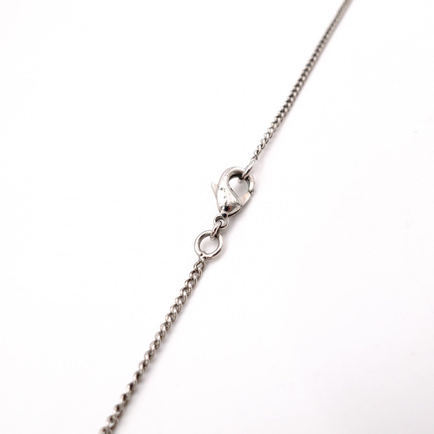 CHANEL シャネル ネックレス メタル/ラインストーン シルバー【中古】 レディース