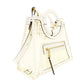 FENDI Zucca Runway Shopper Clear White Handbag 2-Way Crossbody R801261